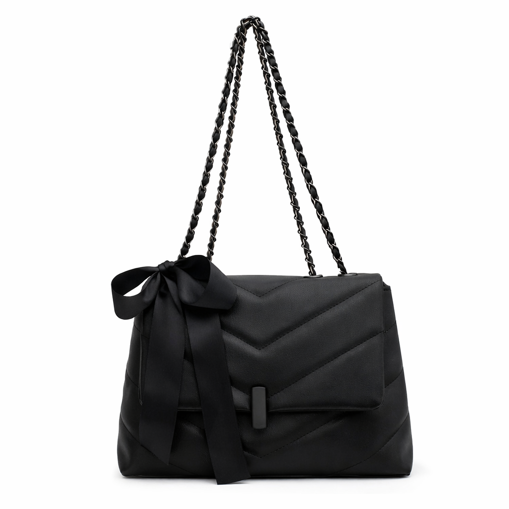 MegTurn Élise Quilted Chain Bag
