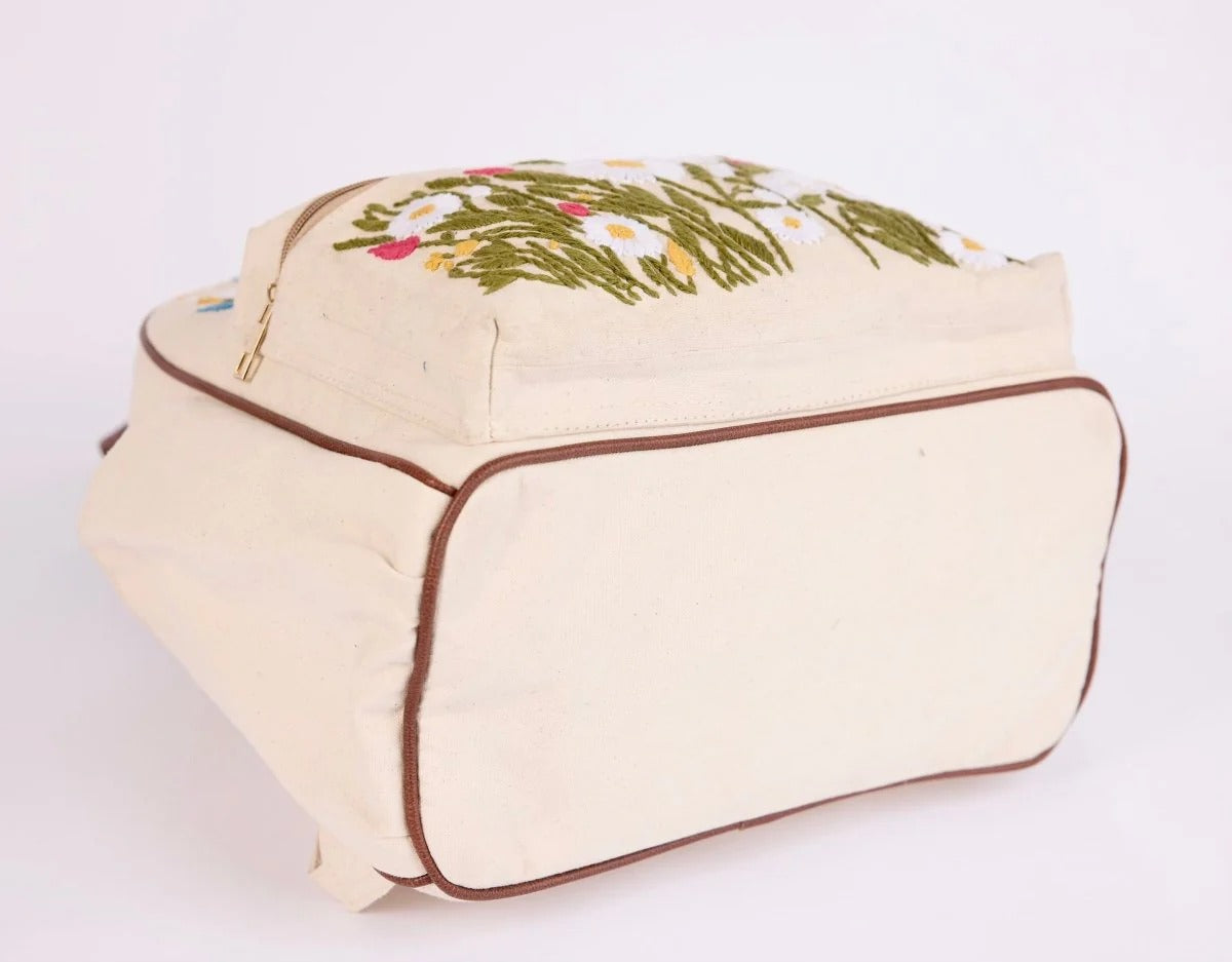 Embroidery backpack