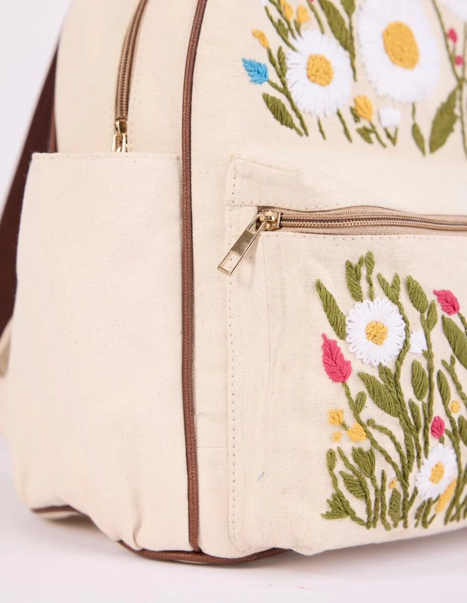 Embroidery backpack